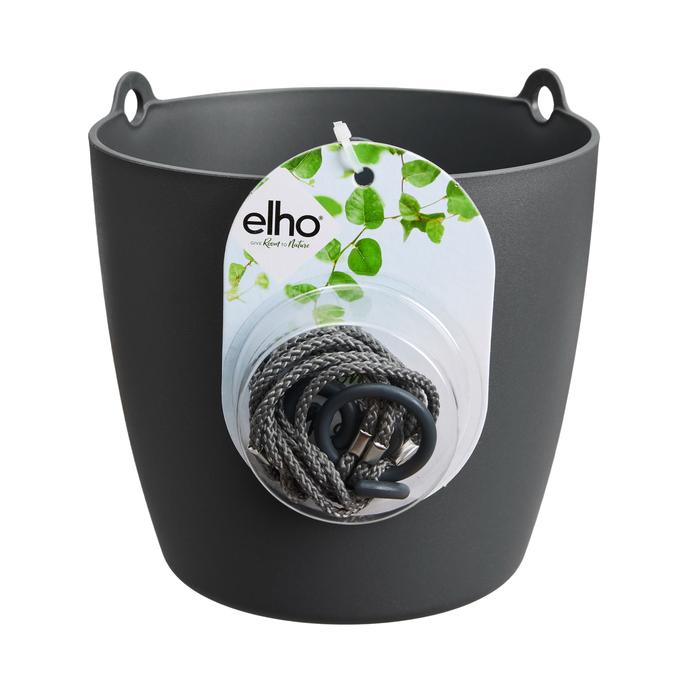 brussels hanging basket 18cm anthracite